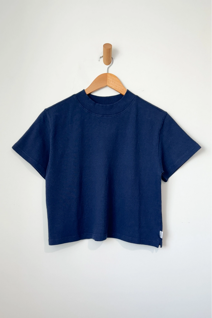 Sunset Mock Neck Tee