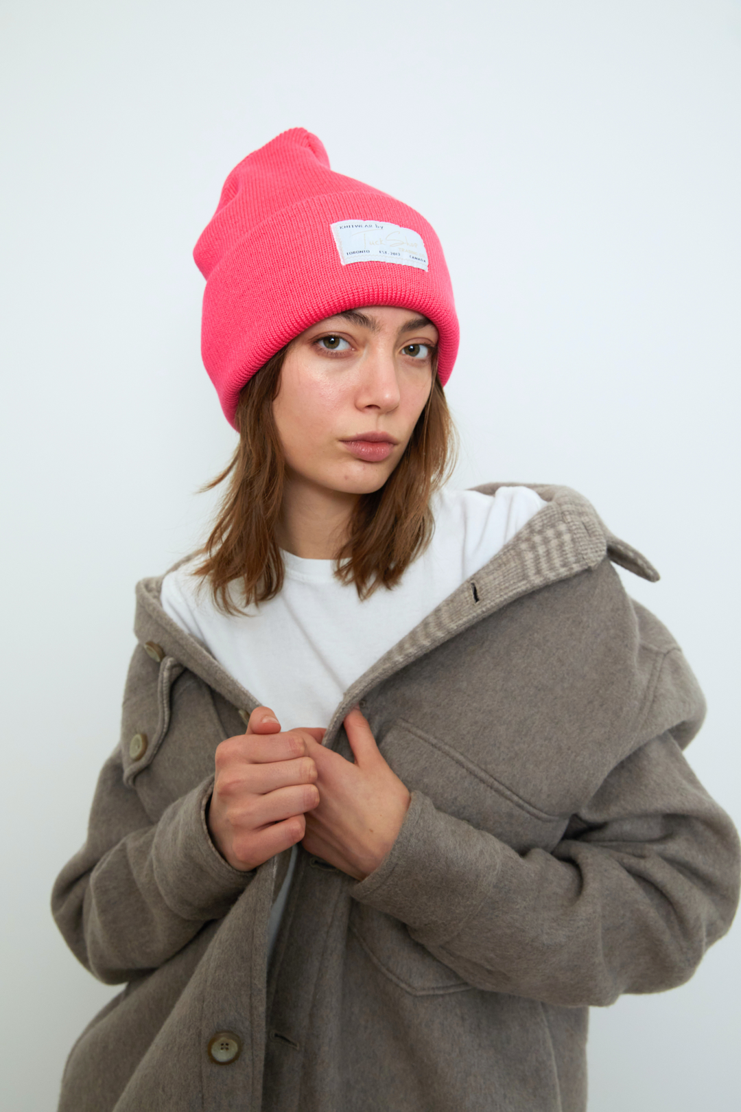 Oversized Knit Beanie