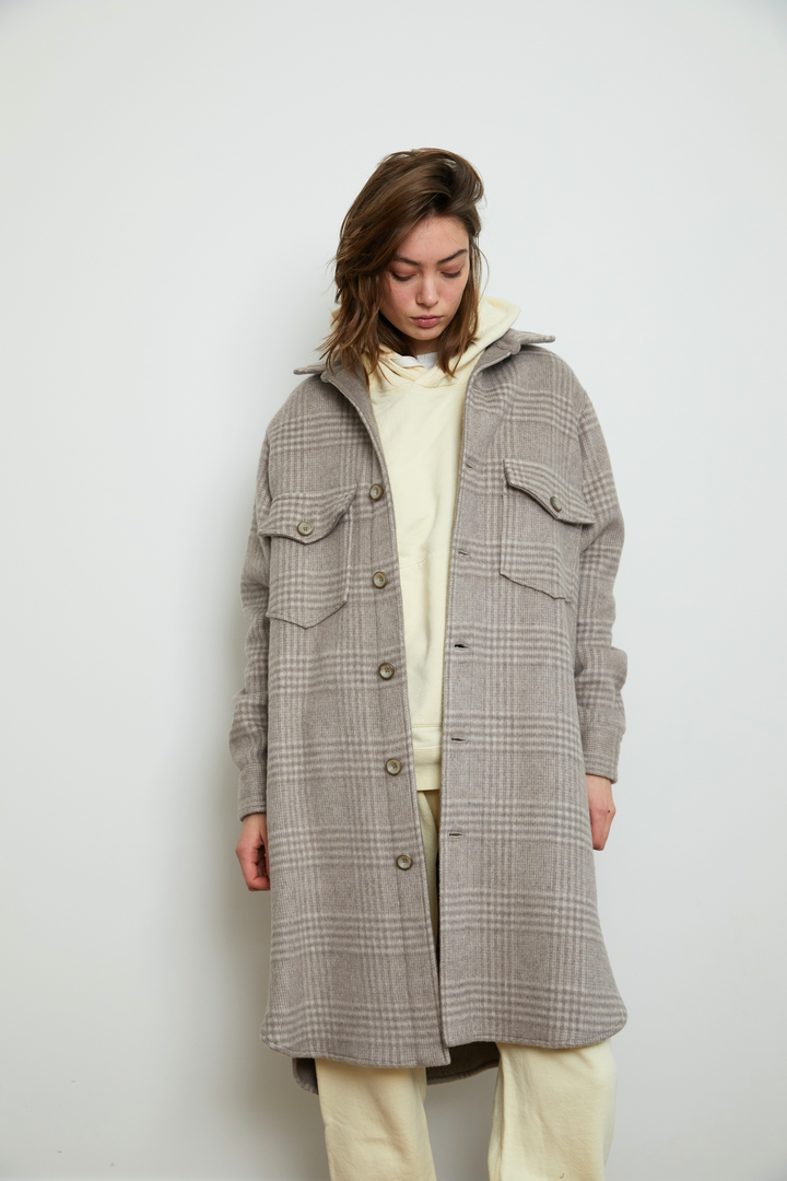 Oversized Cottage Coat