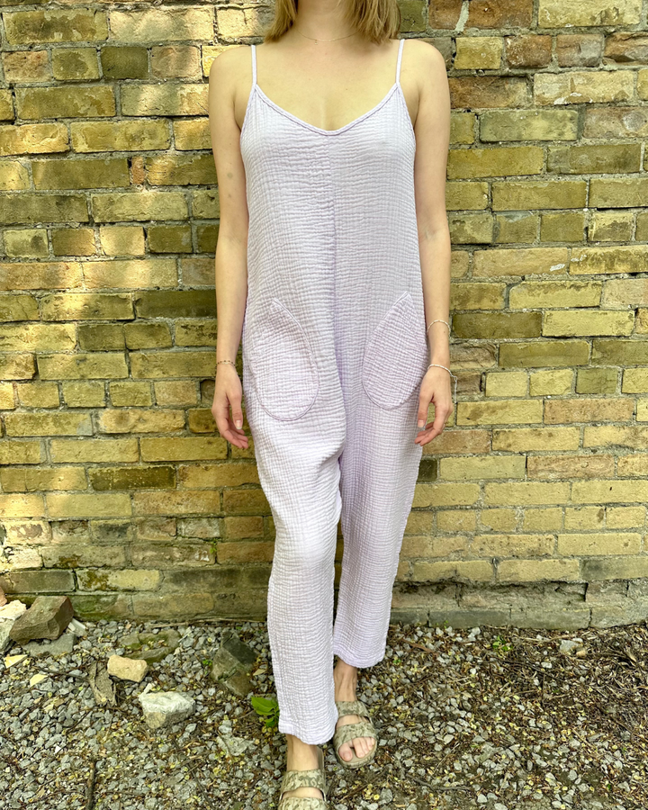 Weekender Jumpsuit - Gauze Cotton