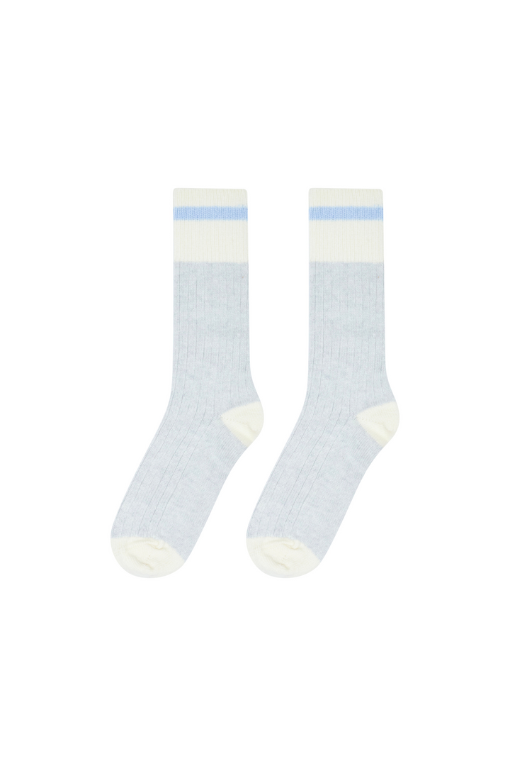 Men's Apres Socks - Pale Blue