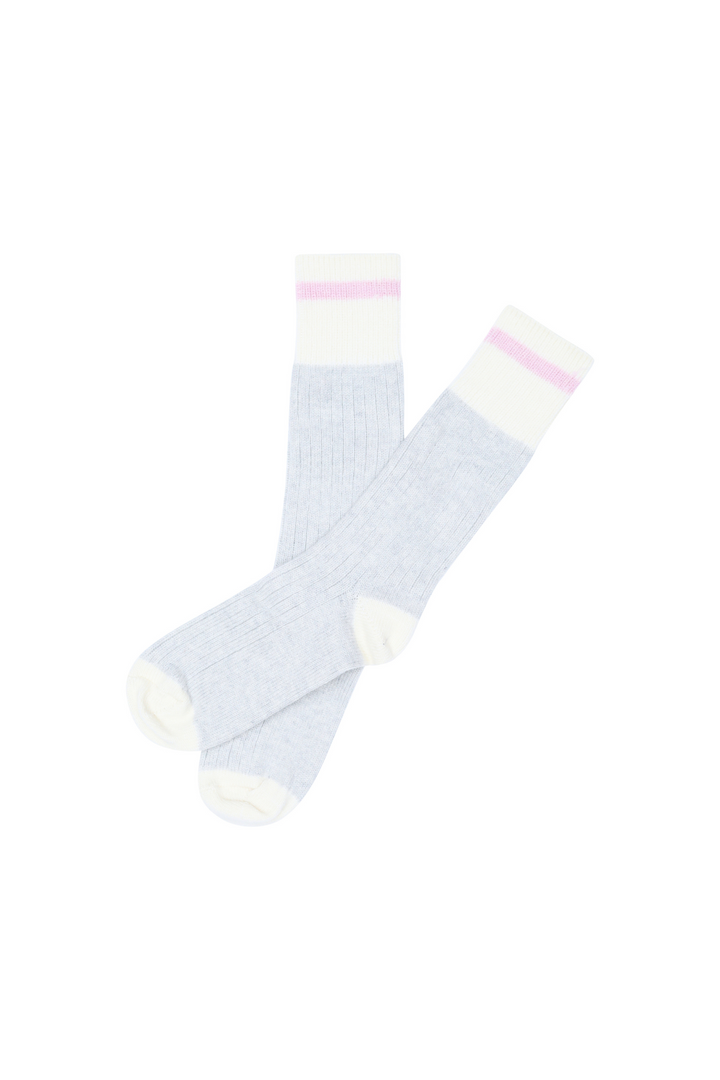 Men's Apres Socks - Light Pink