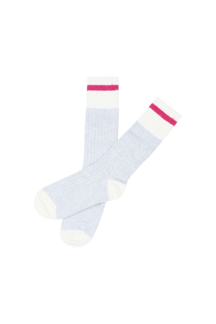 Men's Apres Socks - Magenta