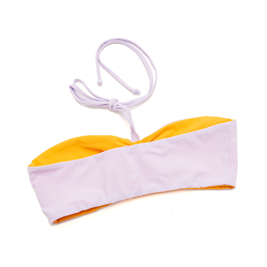 Bandeau Bikini Top - Reversible