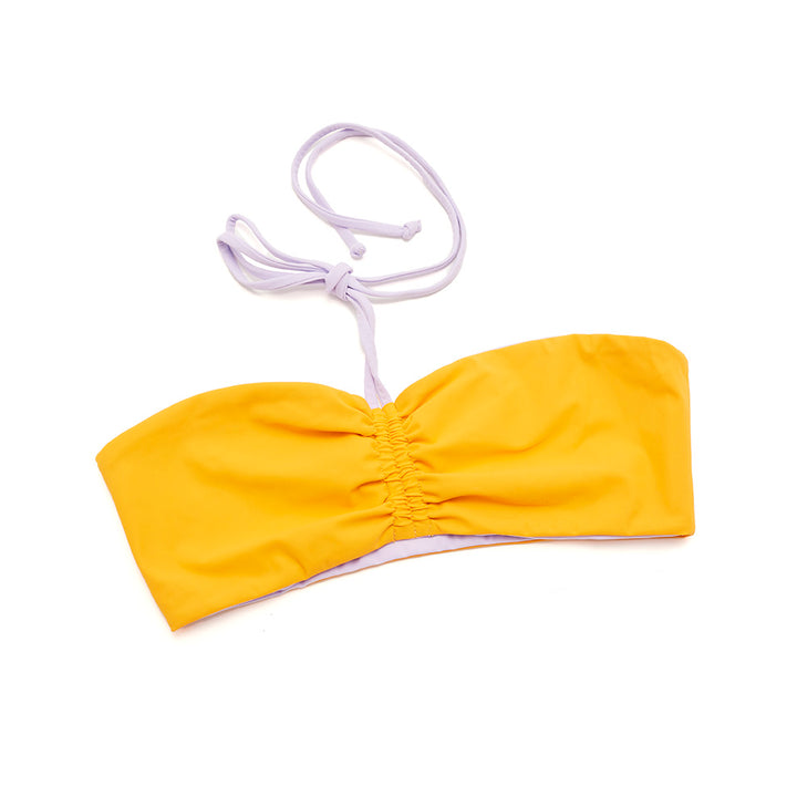 Bandeau Bikini Top - Reversible